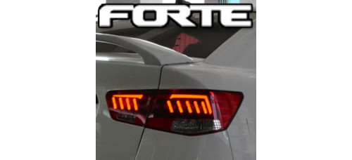 exled panel taillights 1533l2 led modules kia forte 2008-12